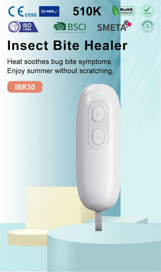 Natural Mosquito Bite Relief Tool – 2-in-1 Bug Bite Sucker