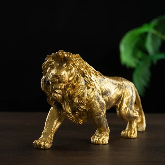 European Royal Lion Showpiece – Luxury Home & Office Décor